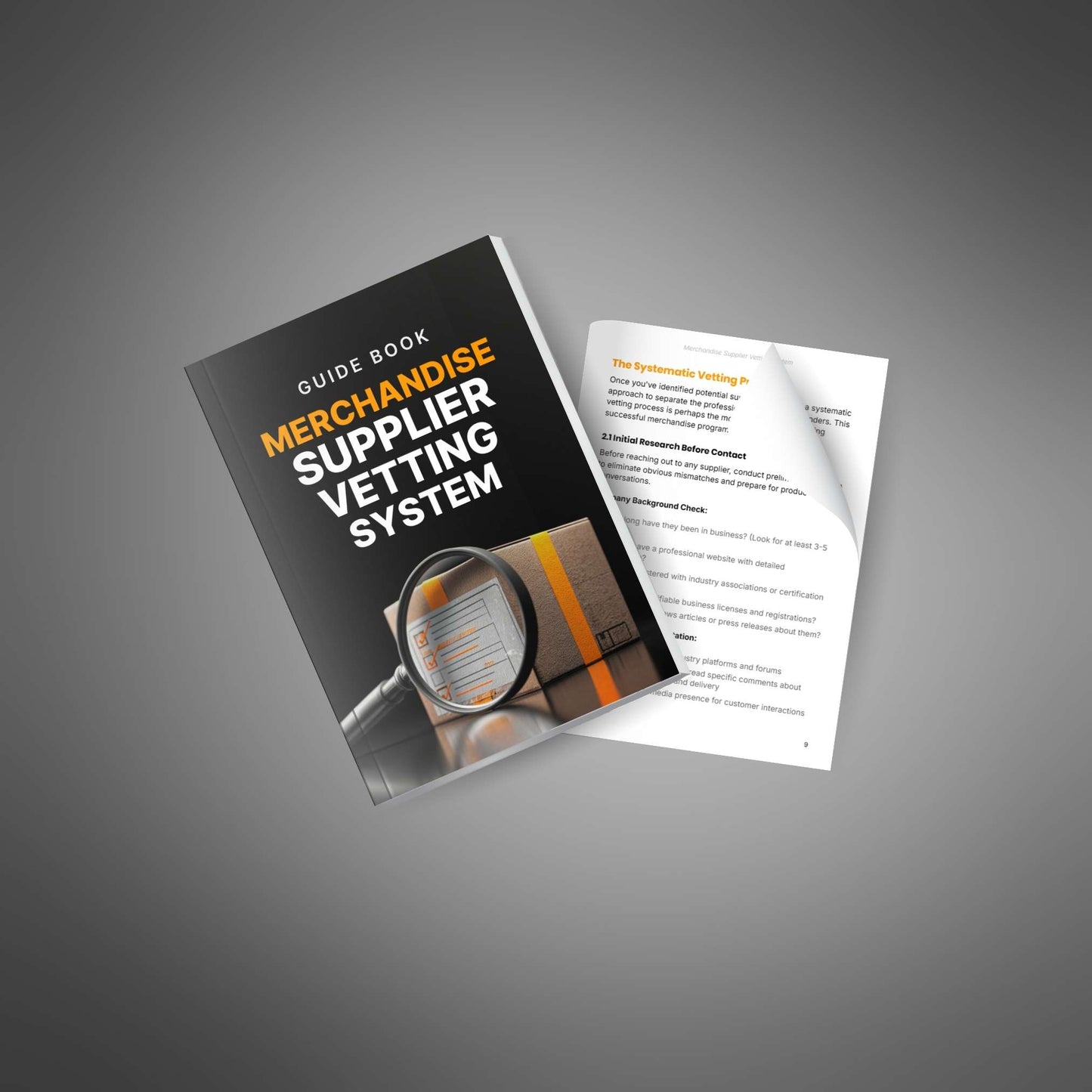 Merchandise Supplier Vetting System